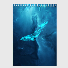 Скетчбук с принтом ЗВЕЗДНЫЙ КИТ | STAR WHALE (Z) , 100% бумага
 | 48 листов, плотность листов — 100 г/м2, плотность картонной обложки — 250 г/м2. Листы скреплены сверху удобной пружинной спиралью | Тематика изображения на принте: mastodon | rorqual | whale | звездный кит | кит | китовый | космо кит | космосический | левиафан | мастадонт | мастак | столп