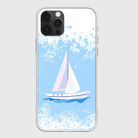 Чехол для iPhone 12 Pro Max с принтом ОДИНОКАЯ ЛОДКА | SAILBOAT (Z) , Силикон |  | boat | sailboat | ship | ships | бумага | кораблик | кораблики | корабль | красный парус | лодка | лодочка на белом | мореход | одинокая лодка | оригами | парус | парусник | судно | яхта