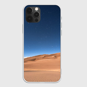 Чехол для iPhone 12 Pro Max с принтом Пустыня , Силикон |  | дюна | дюны | звёзды | небеса | небо | пейзаж | пейзажи | песок | песчаный | пустыни | пустыня