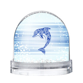 Игрушка Снежный шар с принтом Дельфин , Пластик | Изображение внутри шара печатается на глянцевой фотобумаге с двух сторон | cute | dolphin | два дельфина | дельфин | дельфин в море | дельфинами | милый | мир | подводный