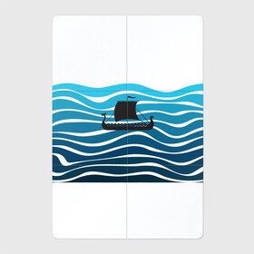 Магнитный плакат 2Х3 с принтом Корабль , Полимерный материал с магнитным слоем | 6 деталей размером 9*9 см | sailboat | кораблик | корабль | лодка | парус | паруса | парусная лодка | тату | татуировка | черные