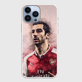 Чехол для iPhone 13 Pro Max с принтом Генрих Мхитарян ,  |  | Тематика изображения на принте: henrikh mkhitaryan | roma | генрих мхитарян | рома | фк | футбол | футбольный клуб