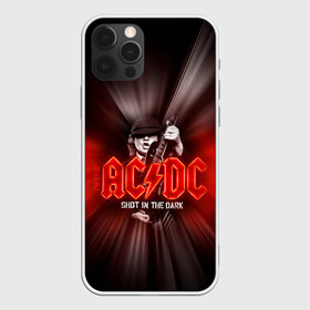 Чехол для iPhone 12 Pro Max с принтом AC/DC: Angus Young , Силикон |  | Тематика изображения на принте: ac | ac dc | ac|dc | angus young | dc. logo | hard | rock | ангус янг | логотип