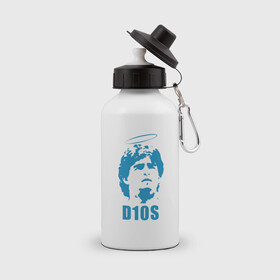 Бутылка спортивная с принтом Dios Maradona , металл | емкость — 500 мл, в комплекте две пластиковые крышки и карабин для крепления | argentina | maradona | messi | sport | аргентина | гол | диего | марадона | месси | мяч | рука бога | спорт | футбол | чемпион