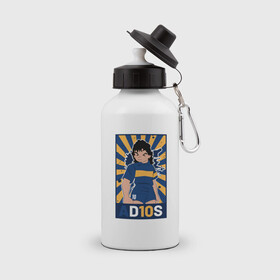 Бутылка спортивная с принтом Maradona - Adios , металл | емкость — 500 мл, в комплекте две пластиковые крышки и карабин для крепления | argentina | maradona | messi | sport | аргентина | гол | диего | марадона | месси | мяч | рука бога | спорт | футбол | чемпион