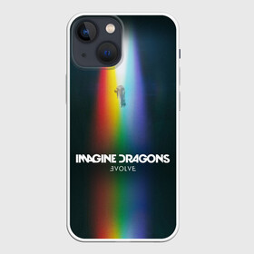 Чехол для iPhone 13 mini с принтом Imagine Dragons: Evolve ,  |  | believer | dan reynolds | dragons | evolve | imagine | indie | pop | rock | имежин дрэгонс | инди | поп | рок