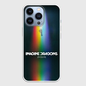 Чехол для iPhone 13 Pro с принтом Imagine Dragons: Evolve ,  |  | believer | dan reynolds | dragons | evolve | imagine | indie | pop | rock | имежин дрэгонс | инди | поп | рок