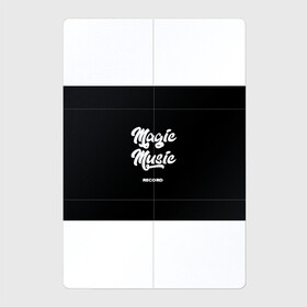 Магнитный плакат 2Х3 с принтом Magic Music Record White on Black , Полимерный материал с магнитным слоем | 6 деталей размером 9*9 см | magic | music | record | white on black | белая | белый на черном | знаменитость | музыкант