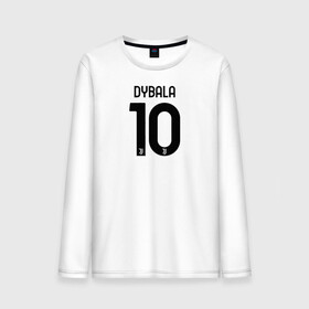 Мужской лонгслив хлопок с принтом Dybala 10 номер Ювентус , 100% хлопок |  | 10 | ac milan | champions | fifa | juve | juventus | juvi | paulo dybala | soccer | uefa | дубала | лига чемпионов | номер | пауло дибала | сборная аргентины | спорт | уефа | фифа | фк | футбол | футболист | футбольный клуб | 