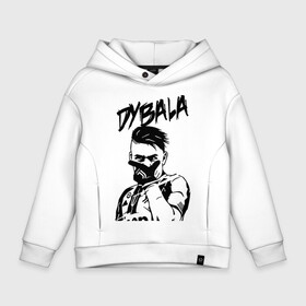 Детское худи Oversize хлопок с принтом DYBALA Juventus жест , френч-терри — 70% хлопок, 30% полиэстер. Мягкий теплый начес внутри —100% хлопок | боковые карманы, эластичные манжеты и нижняя кромка, капюшон на магнитной кнопке | Тематика изображения на принте: 10 | ac milan | champions | fifa | juve | juventus | juvi | paulo dybala | soccer | uefa | дубала | лига чемпионов | номер | пауло дибала | сборная аргентины | спорт | уефа | фифа | фк | футбол | футболист | футбольный клуб | 