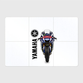 Магнитный плакат 3Х2 с принтом YAMAHA [002] , Полимерный материал с магнитным слоем | 6 деталей размером 9*9 см | moto | yamaha | мотоцикл | ямана | ямаха