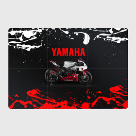 Магнитный плакат 3Х2 с принтом YAMAHA [004] , Полимерный материал с магнитным слоем | 6 деталей размером 9*9 см | Тематика изображения на принте: moto | yamaha | мотоцикл | ямана | ямаха