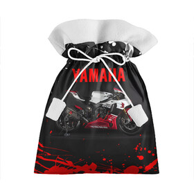 Подарочный 3D мешок с принтом YAMAHA [004] , 100% полиэстер | Размер: 29*39 см | moto | yamaha | мотоцикл | ямана | ямаха
