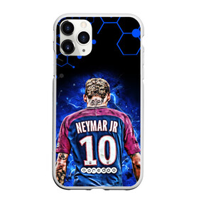 Чехол для iPhone 11 Pro матовый с принтом НЕЙМАР / NEYMAR JR / НЕОН , Силикон |  | football | neymar | paris saint germain football club | sport | uefa | неймар | неймар да силва сантос жуниор | пари сен жермен | псж | сборная бразилии | спорт | уефа. | футбол