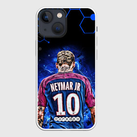 Чехол для iPhone 13 mini с принтом НЕЙМАР   NEYMAR JR   НЕОН ,  |  | football | neymar | paris saint germain football club | sport | uefa | неймар | неймар да силва сантос жуниор | пари сен жермен | псж | сборная бразилии | спорт | уефа. | футбол