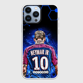 Чехол для iPhone 13 Pro Max с принтом НЕЙМАР   NEYMAR JR   НЕОН ,  |  | football | neymar | paris saint germain football club | sport | uefa | неймар | неймар да силва сантос жуниор | пари сен жермен | псж | сборная бразилии | спорт | уефа. | футбол