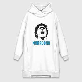 Платье-худи хлопок с принтом Maradona Scream ,  |  | argentina | maradona | messi | sport | аргентина | гол | диего | марадона | месси | мяч | рука бога | спорт | футбол | чемпион