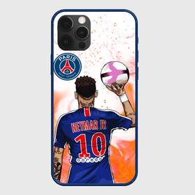 Чехол для iPhone 12 Pro с принтом НЕЙМАР / NEYMAR / ПСЖ , силикон | область печати: задняя сторона чехла, без боковых панелей | football | neymar | paris saint germain football club | sport | uefa | неймар | неймар да силва сантос жуниор | пари сен жермен | псж | сборная бразилии | спорт | уефа. | футбол