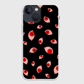 Чехол для iPhone 13 mini с принтом Взгляд тьмы ,  |  | anime | dark | death | eyes | halloween | hellsing | horror | japan style | monster | red | vampire | аниме | вампир | взгляд | глаза | глазки аниме | гомункул | зрачки | красные глаза | монстры | паттерн | темный | тьма | узор | хеллсинг