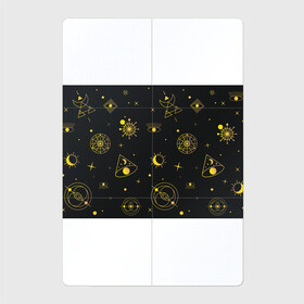 Магнитный плакат 2Х3 с принтом Эзотерика , Полимерный материал с магнитным слоем | 6 деталей размером 9*9 см | гадание | глаз | гороскоп | желтый | звезды | знаки | зодиак | магия | оккультизм | тайны | эзотерика