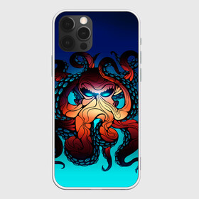 Чехол для iPhone 12 Pro Max с принтом Кракен | Octopus , Силикон |  | animal | beast | kraken | monster | ocean | octopus | sea | water | waves | вода | волны | животные | звери | кракен | монстр | море | океан | осьминог | рыбы | щупальца