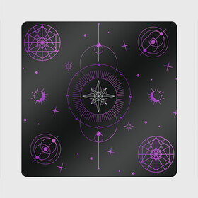 Магнит виниловый Квадрат с принтом Астрология , полимерный материал с магнитным слоем | размер 9*9 см, закругленные углы | астрология | глаз | гороскоп | звезды | лавандовый | лиловый | луна | оккультный глаз | пиктограмма | пиктограммы | руны | солнце | фиолетовый | черный и золотой | эзотерика