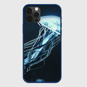 Чехол для iPhone 12 Pro с принтом Рисунок медуза , силикон | область печати: задняя сторона чехла, без боковых панелей | medusa | арт | животные | медузы | рисунок | рыбы | щупальца