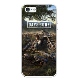 Чехол для iPhone 5/5S матовый с принтом Days gone Дикон и толпа фриков , Силикон | Область печати: задняя сторона чехла, без боковых панелей | action | animals | days gone | deacon | gamer | games | nextgen | pandemic | pc | player | playstation | ps 5 | steam | top | valve | weapon | xbox | zombie | валв | видео игры | животные | жизнь после | зомби | игрок | иксбокс | некстген | оружи