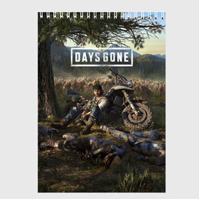 Скетчбук с принтом Days gone Дикон и толпа фриков , 100% бумага
 | 48 листов, плотность листов — 100 г/м2, плотность картонной обложки — 250 г/м2. Листы скреплены сверху удобной пружинной спиралью | action | animals | days gone | deacon | gamer | games | nextgen | pandemic | pc | player | playstation | ps 5 | steam | top | valve | weapon | xbox | zombie | валв | видео игры | животные | жизнь после | зомби | игрок | иксбокс | некстген | оружи