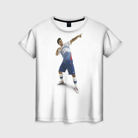 Женская футболка 3D с принтом Смешной Серхио Агуэро , 100% полиэфир ( синтетическое хлопкоподобное полотно) | прямой крой, круглый вырез горловины, длина до линии бедер | sergio aguero | аргентина | манчестер | манчестер сити | фк | футбол | футбольный клуб