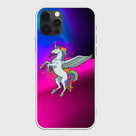 Чехол для iPhone 12 Pro Max с принтом Единорог | Unicorn (Z) , Силикон |  | unicorn | unicornis | вымышленное существо | единорог | инрог | каркаданн | мифическое существо | моноцерос | нарвал | радужное | радужный | существо