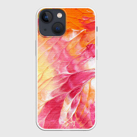 Чехол для iPhone 13 mini с принтом Яркая | Bright colors (Z) ,  |  | abstract | bright | bright colors | colors | paint | texture | tie dye | абстракция | краска | краски | летняя | текстура | узоры | цветная | яркая