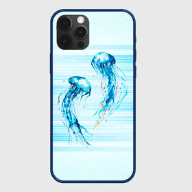 Чехол для iPhone 12 Pro с принтом Медузы , силикон | область печати: задняя сторона чехла, без боковых панелей | Тематика изображения на принте: jellyfish | medusa | жители | медуза | медузы | морские | океан