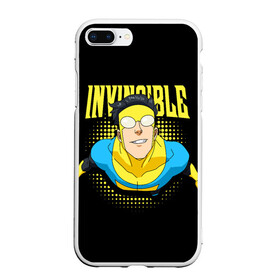 Чехол для iPhone 7Plus/8 Plus матовый с принтом Invincible , Силикон | Область печати: задняя сторона чехла, без боковых панелей | Тематика изображения на принте: invincible | комикс | марк грейсон | мультсериал | неуязвимый | супергерой