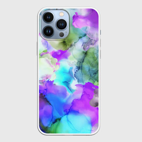 Чехол для iPhone 13 Pro Max с принтом Акварельная краска ,  |  | abstract | art | casual | gradient | summer | texture | watercolor | абстракция | акварель | брызги красок | градиент | краски | лето | повседневный стиль | пятна | разводы красок | разноцветные разводы | текстура | узор