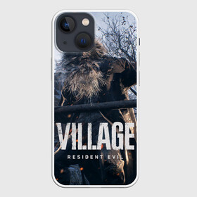 Чехол для iPhone 13 mini с принтом RESIDENT EVIL VILLAGE ,  |  | Тематика изображения на принте: resident evil | resident evil 8 village | village | вампиры | димитреску | леди | резидент | эвил