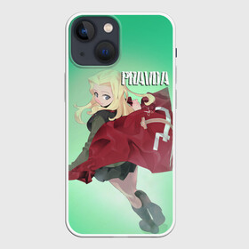 Чехол для iPhone 13 mini с принтом Pravda ,  |  | darjeeling | girls und panzer | girls und panzer правда | дарджилинг | девочки и танки | девушки и танки | катюша | нисидзуми михо | правда | танки