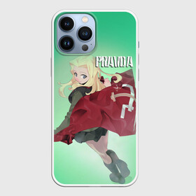 Чехол для iPhone 13 Pro Max с принтом Pravda ,  |  | Тематика изображения на принте: darjeeling | girls und panzer | girls und panzer правда | дарджилинг | девочки и танки | девушки и танки | катюша | нисидзуми михо | правда | танки