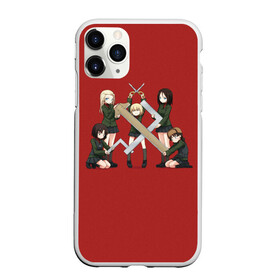 Чехол для iPhone 11 Pro Max матовый с принтом Girls und Panzer Правда , Силикон |  | darjeeling | girls und panzer | girls und panzer правда | дарджилинг | девочки и танки | девушки и танки | катюша | нисидзуми михо | правда | танки