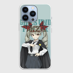 Чехол для iPhone 13 Pro с принтом Girls und Panzer ,  |  | darjeeling | girls und panzer | girls und panzer правда | дарджилинг | девочки и танки | девушки и танки | катюша | нисидзуми михо | правда | танки