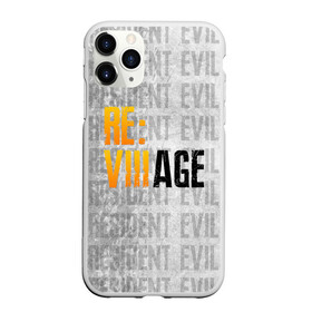 Чехол для iPhone 11 Pro матовый с принтом RE VILLAGE LOGO ДЕРЕВНЯ ОБИТЕЛЬ ЗЛА ЛОГО (Z) , Силикон |  | horror | lady dimitrescu | resident evil | resident evil 8 | village | демитреска | деревня | димитреску | леди димитреска | обитель зла | резидент эвил | ресидент евил | хоррор