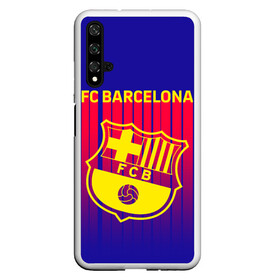 Чехол для Honor 20 с принтом FC BARCELONA ФК БАРСЕЛОНА , Силикон | Область печати: задняя сторона чехла, без боковых панелей | barca | fc barcelona | football | sport | uefa | английская премьер лига. | барса | лига финал | матч | спорт | уефа | финал | фк барселона | футбол