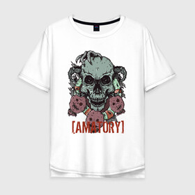 Мужская футболка хлопок Oversize с принтом Amatory , 100% хлопок | свободный крой, круглый ворот, “спинка” длиннее передней части | 2007 | alternative | metal | metalcore | rock | аматори | метал | рок | эмо