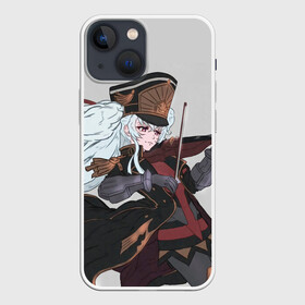 Чехол для iPhone 13 mini с принтом Альтаир со скрипкой ,  |  | anime | re creator | re creators | альтаир | аниме | анимэ | блиц толкер | возрождение | метеора эстеррайх | руй каноя | селезия | сота | юя