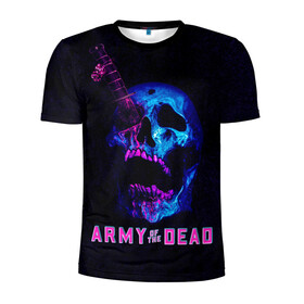 Мужская футболка 3D спортивная с принтом Армия мертвецов череп и кинжал , 100% полиэстер с улучшенными характеристиками | приталенный силуэт, круглая горловина, широкие плечи, сужается к линии бедра | army of the dead | money | neon | netflix | star | walking dead | zombie | актер | алмазы | армия мертвецов | деньги | доллары | дракс | дэйв батиста | звезда | зомби | казино | кости | кровь | лас вегас | монеты | неон | нетфликс