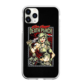 Чехол для iPhone 11 Pro матовый с принтом FFDP Girl , Силикон |  | 5fdp | ffdp | five finger death punch | metal | music | rock | альтернатива | группы | метал | музыка | музыкальная группа | рок | рок музыка | хеви метал