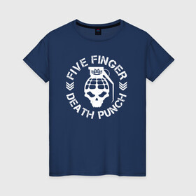 Женская футболка хлопок с принтом FFDP Grenade , 100% хлопок | прямой крой, круглый вырез горловины, длина до линии бедер, слегка спущенное плечо | 5fdp | ffdp | five finger death punch | metal | music | rock | альтернатива | группы | метал | музыка | музыкальная группа | рок | рок музыка | хеви метал