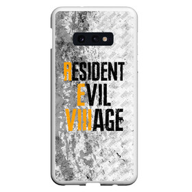 Чехол для Samsung S10E с принтом RESIDENT EVIL VILLAGE | ГРАНЖ , Силикон | Область печати: задняя сторона чехла, без боковых панелей | horror | lady dimitrescu | resident evil | resident evil 8 | village | демитреска | деревня | димитреску | леди димитреска | обитель зла | резидент эвил | ресидент евил | хоррор