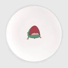 Тарелка с принтом Frog , фарфор | диаметр - 210 мм
диаметр для нанесения принта - 120 мм | frog | животные | лягушка | персонаж | приколы