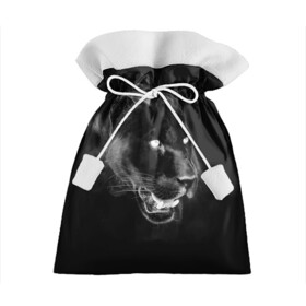 Подарочный 3D мешок с принтом Panther , 100% полиэстер | Размер: 29*39 см | animal | panther | roar | wild | пантера